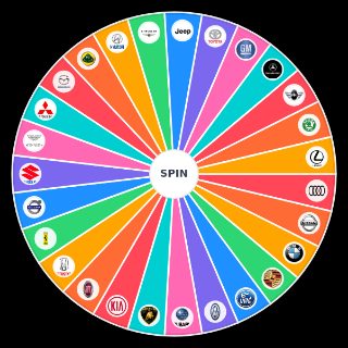 Car Brands Random Picker