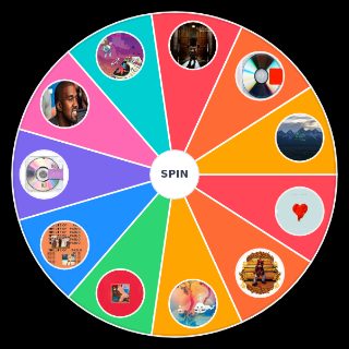 Choose a Random Kanye Albums