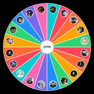 JoJo Part 2 Characters Wheel