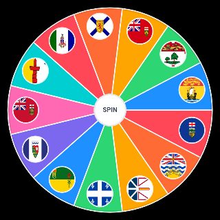 Canadian Provinces and Territories Random Generator