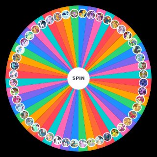 My Little Pony: Friendship is Magic characters Wheel