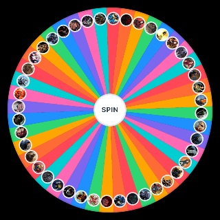 Random Batman Villains (45 Characters) Wheel
