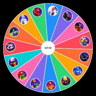 Spin the Wheel: Marvel Cosmic Invasion All Characters