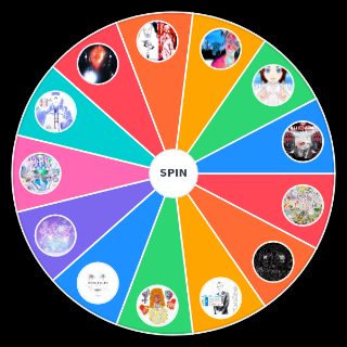 Random Bladee Albums Wheel