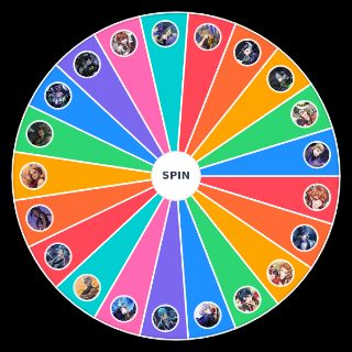 Random Twisted Wonderland Wheel