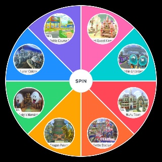 Random All Mario Kart 8 Deluxe Battle Courses Wheel