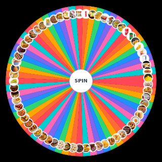Comidas Brasileiras Wheel