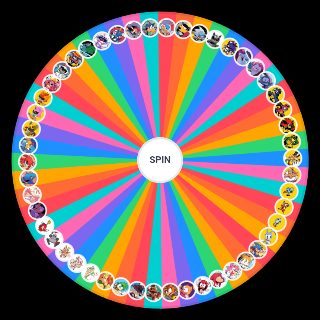 Random Classic Sonic Characters Wheel