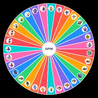 Random Legendary skins brawl stars season 25 Wheel