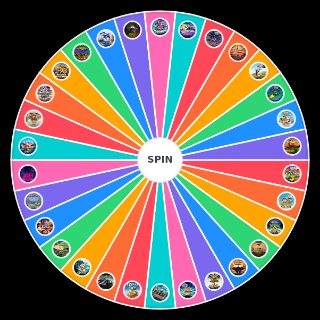 Random Nickelodeon Movies (Animated) Wheel