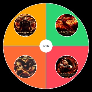 Random Hunger Games MOVIES Wheel