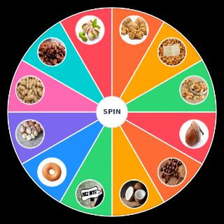 Spin the Wheel: Whole Lotta Nuts