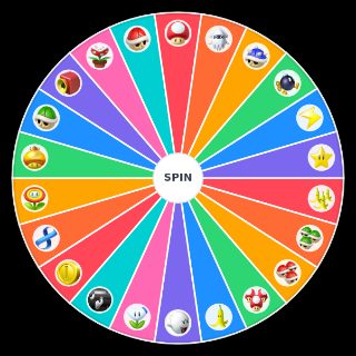 Random Mario Kart 8 Items Picker