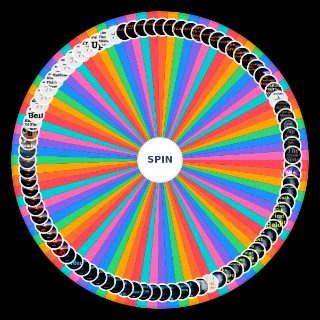Starset (All Songs Till 2023, Incl. acoustics, Remixes, etc) Wheel