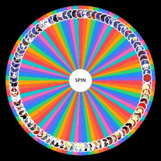 Spin the Wheel: DSP Deep Sea Prisoner: All Characters