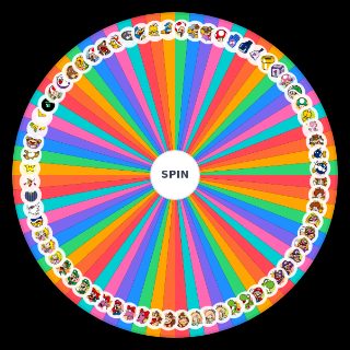 Random Mario Party Superstars Stickers Wheel