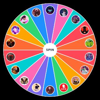 Random Personajes de Karmaland (Rol Incluido) Wheel