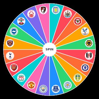 Premier League 2022/23 Table Prediction Wheel