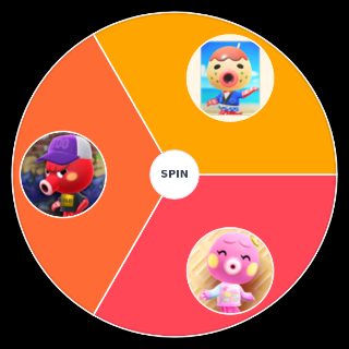 Animal Crossing NH Octopuses Wheel