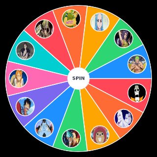 Spin the Wheel: Tripulación de los Mugiwaras
