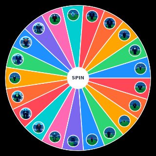 Random Super Box Siege Defense Character Wheel