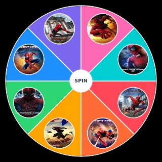 Niveles de películas de Spider Man Random Picker