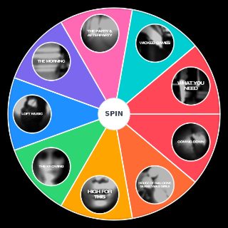 The Weeknd House of Balloons Wheel
