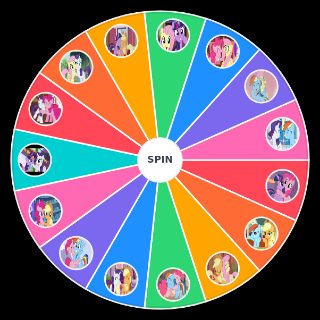 Random my little pony mane 6 ships Wheel