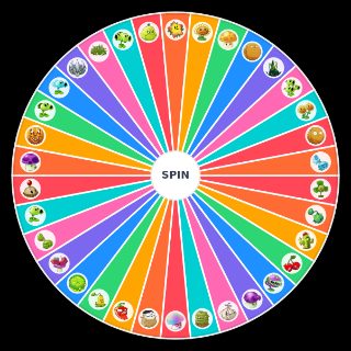 PVZ 1 Plants in PVZ 2 Wheel