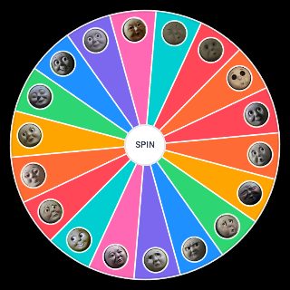 Random Thomas the Tank Engine Faces (Percy) Wheel