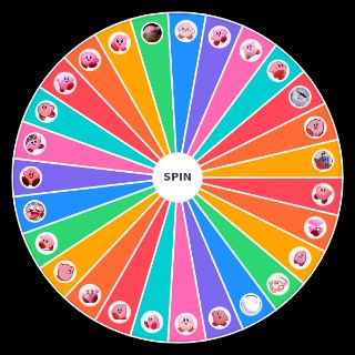 Spin the Wheel: Kirby Design