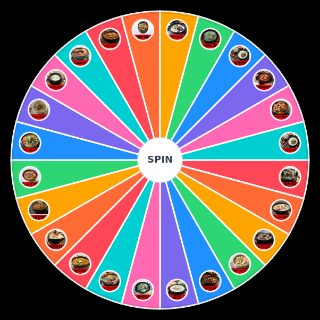 국밥 티어리스트 Wheel