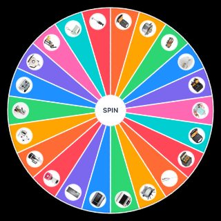 Random Kitchen Appliances Wheel
