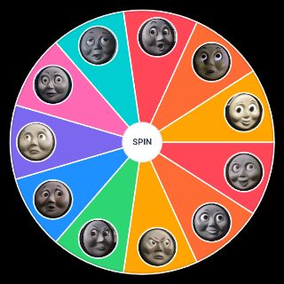 Random Thomas the Tank Engine Faces (Donald & Douglas) Picker