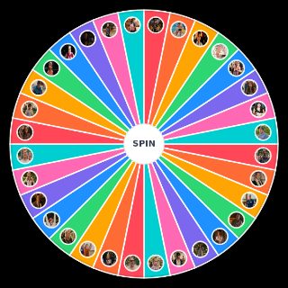 Random grown ups ultimate of characters Wheel
