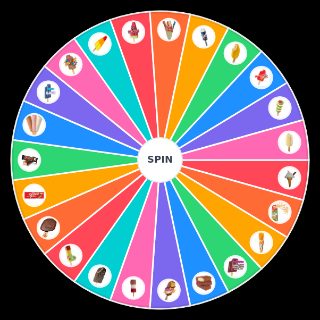 Spin the Wheel: Ice Creams and Ice Lollies