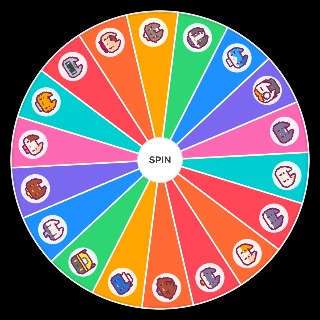 Random super cat tales 2 characters icons Wheel