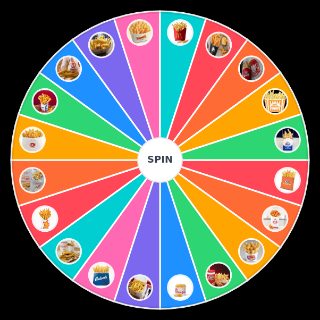 Fast Food French Fries Wheel