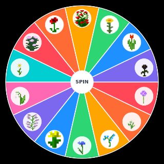 Random Minecraft Flowers Picker