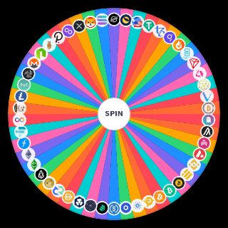 Spin the Wheel: Top 50 MarketCap CryptoCurrencies