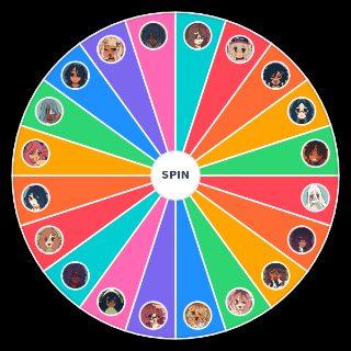 Collegeverse characters Wheel
