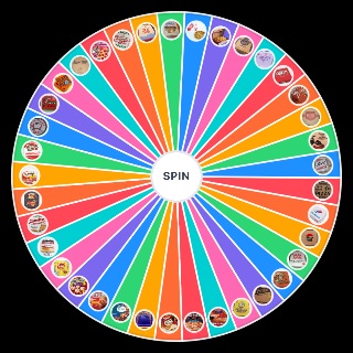 Every Pizza Ever Wheel