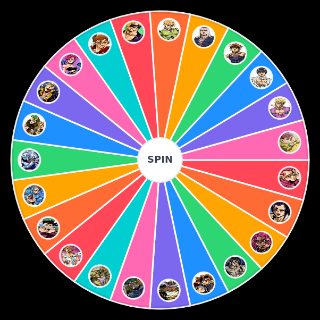 Random JoJo part 5 characters Wheel