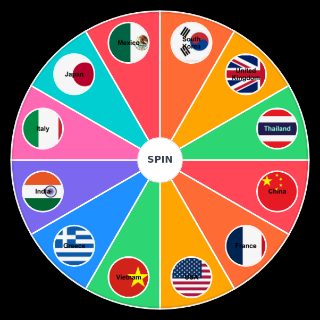 Spin the Wheel: World Cuisine