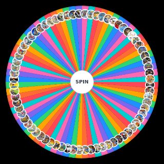 Random Digimon Media Wheel