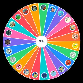 Spin the Wheel: Bob esponja personajes