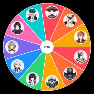 Random Genshin Impact Fatui Harbingers Wheel