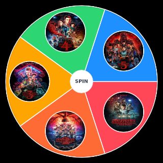 Choose a Random Stranger Things Seasons (2016 2025)