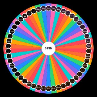 Random Kanye West College Trilogy (College Dropout to Graduation) Wheel
