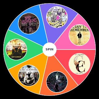 A Day To Remember Albums Random Picker